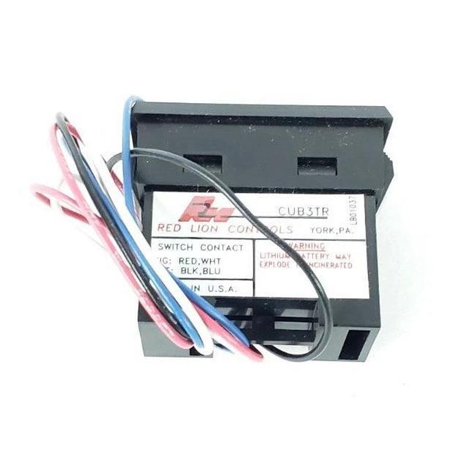 NEW RED LION CUB3TR00 TIME TOTALIZER 5-DIGIT HOUR METER REMOTE RESET, CUB3RT