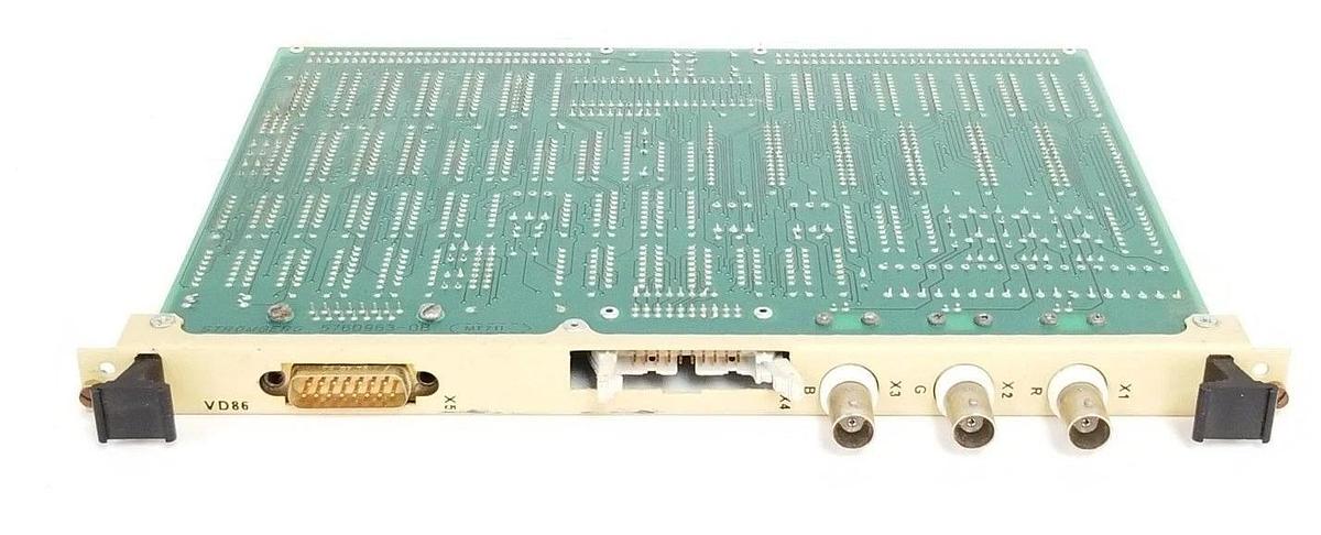Used ABB / STROMBERG VD86-SCAN VIDEO CONTROL BOARD 57088478 5760963-0B 572879777
