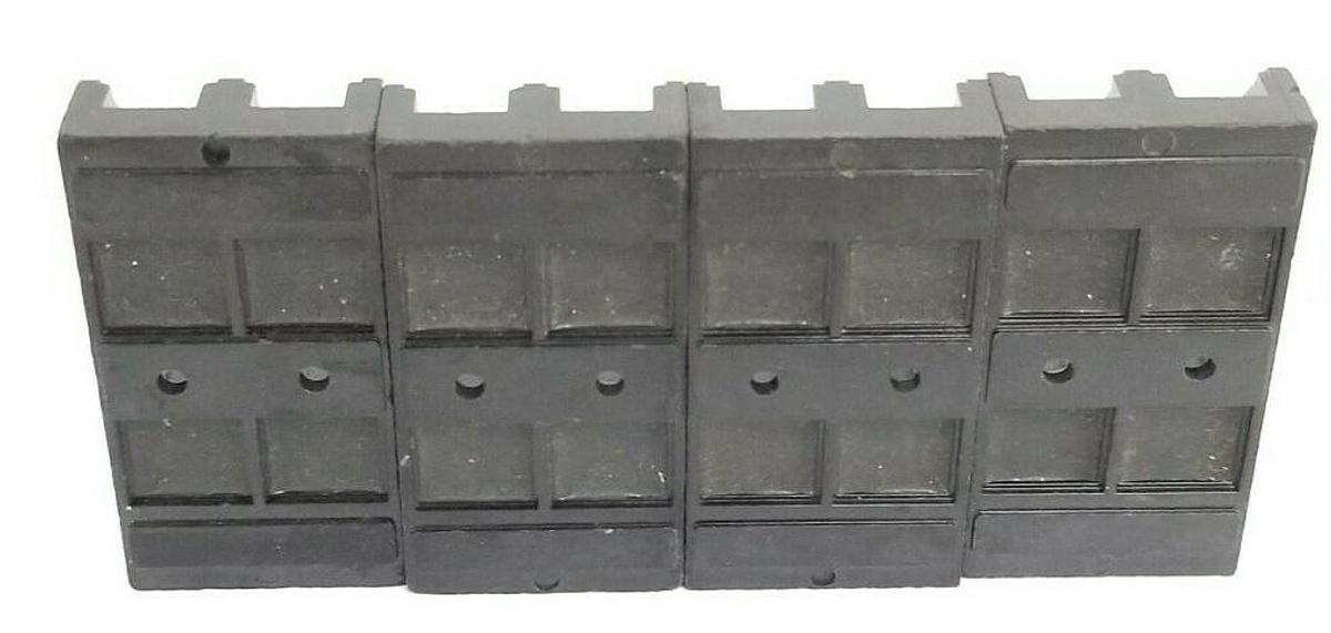 Used LOT OF 4 COOPER BUSSMANN 2808 FUSE HOLDERS 30A, 600V, 2-POLE