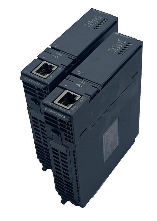 Used (2) Mitsubishi Q03UDECPU Universal Model Q PLC CPU Module Ethernet USB 30K Steps