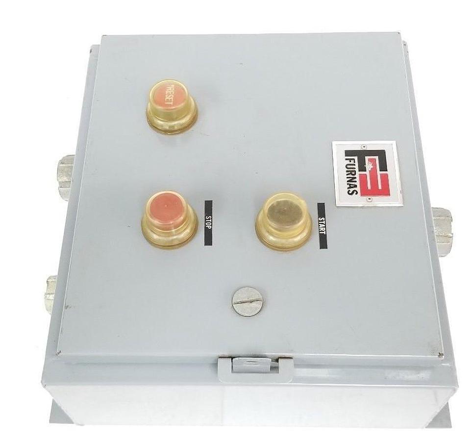 Used FURNAS ELECTRIC 14CF33EA-BA STARTER ASSEMBLY 14CF32AAA 18AMP, B050BTZ13