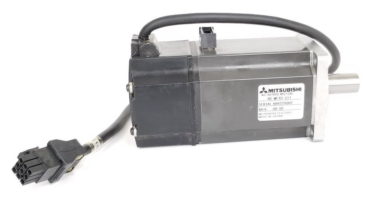 Used MITSUBISHI HC-MF43-S11 AC SERVO MOTOR HCMF43S11