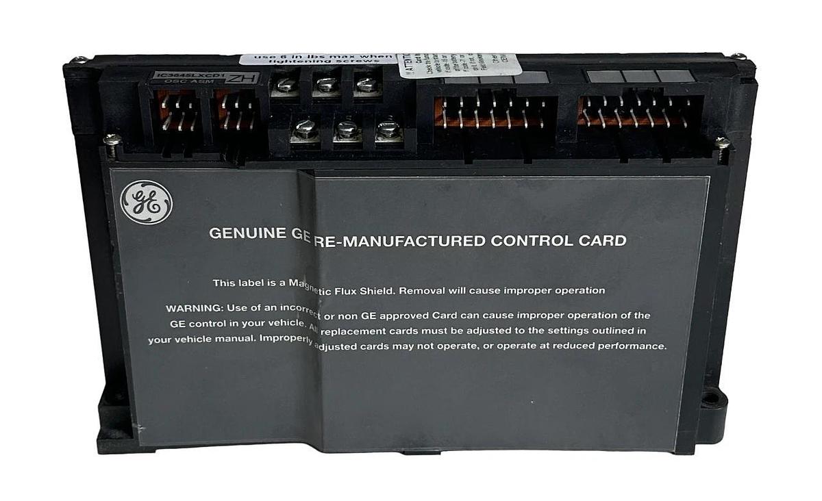 Refurbished REPAIRED GE LXD1-ZH / LXD1ZH EV100 VEHICLE CONTROL CARD IC3645LXCD1 ZH FSIP
