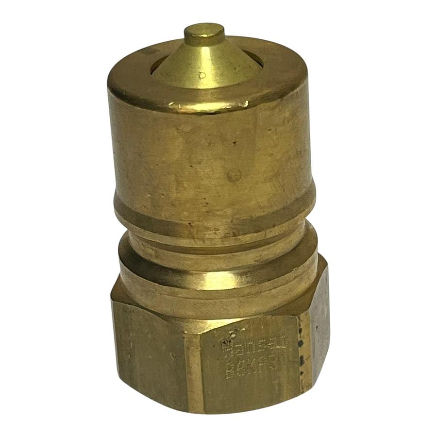 Hansen B6KP31-143 Series HK 3/4" Brass Steam Quick Disconnect Valve Male Plug