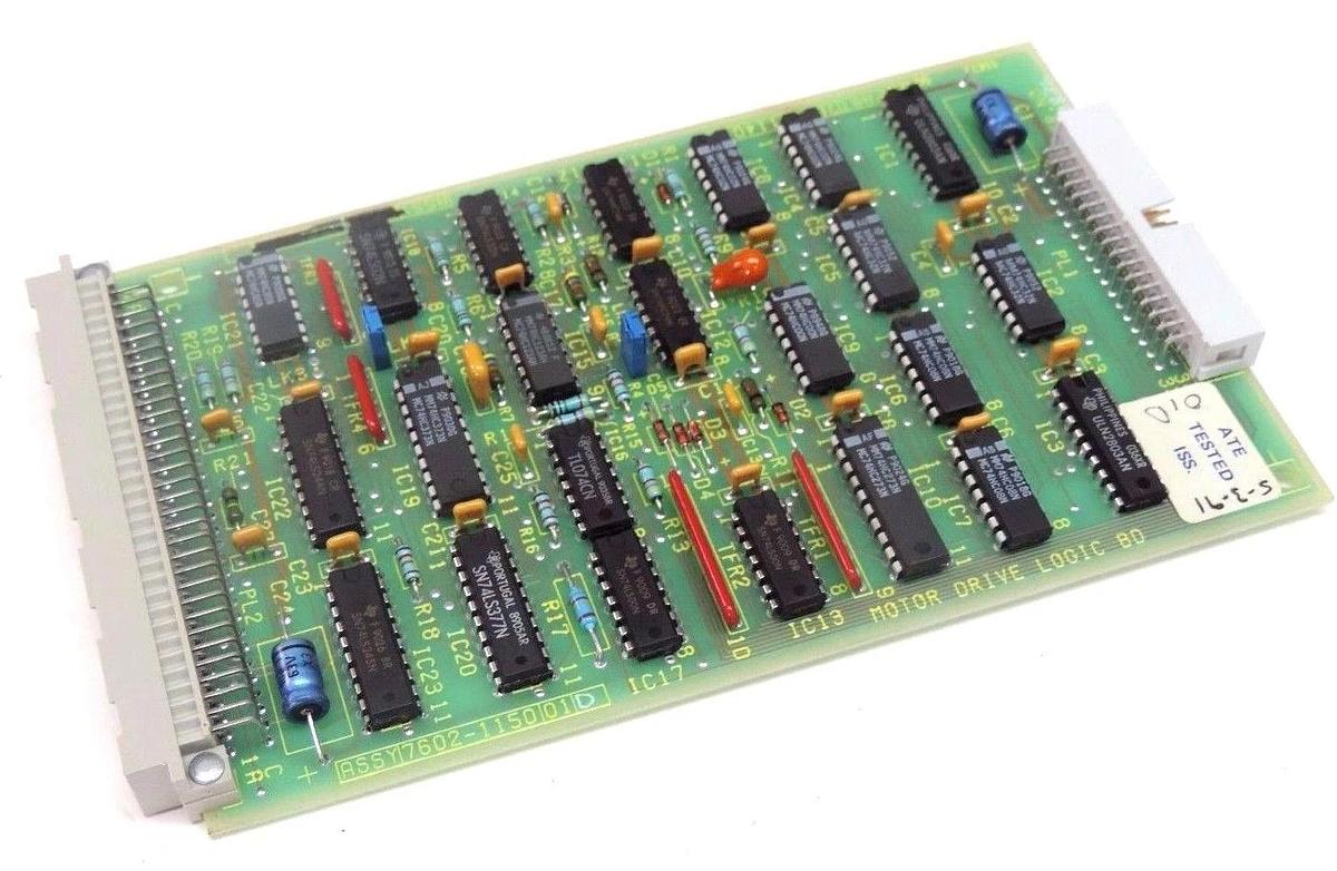 Used PRESSTECH 7602-1140-01 MOTOR DRIVE LOGIC BOARD 7602114001, 7602-1150-01D