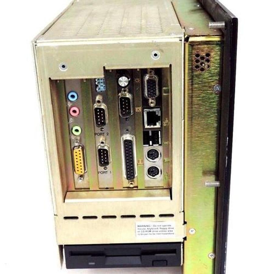 Used ALLEN BRADLEY 6181-ABBCBCZZZ SER. B INDUSTRIAL COMPUTER PANEL 6181ABBCBCZZZ