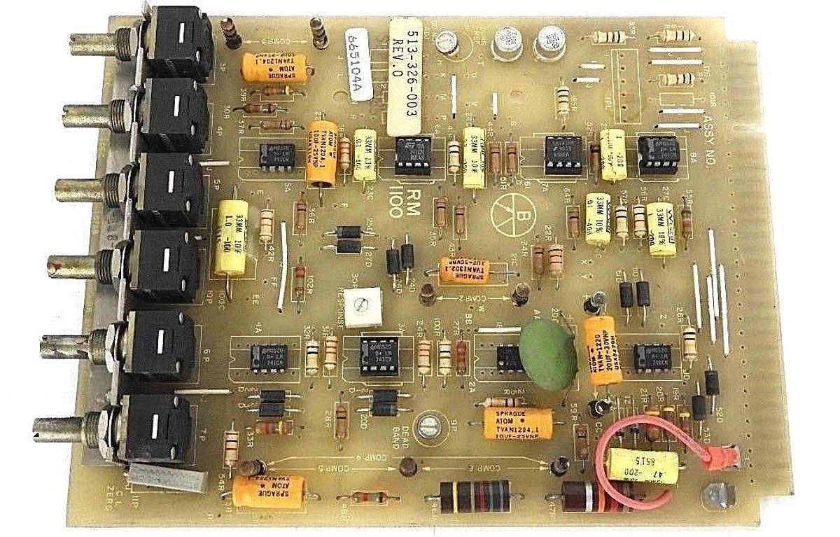 Used BURTON 513-326-003 CONTROL BOARD 513326003, REV. 0
