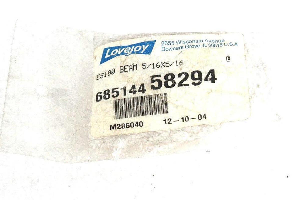 Used NEW LOVEJOY ES100 BEAM 5/16 X 5/16 68514458294