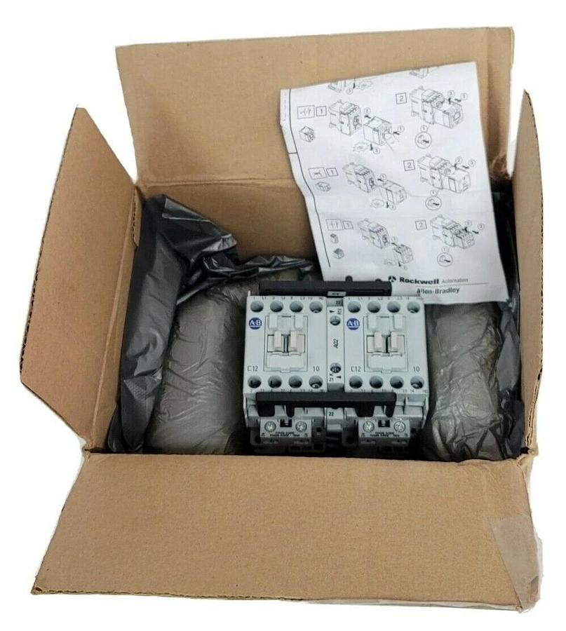 NEW ALLEN BRADLEY 104-C12KG22 SER. B REVERSING CONTACTOR 104C12KG22