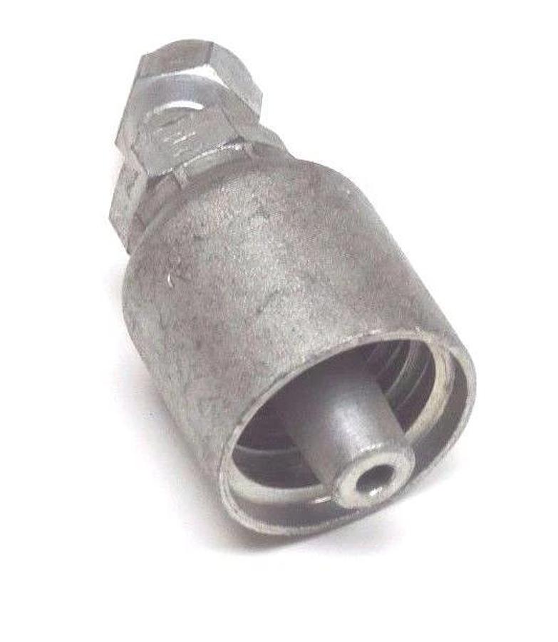 LOT OF 7 NEW PARKER 17743-4-6 SWIVEL ADAPTERS 45 DEG 1/4" X 1" I.D. 1774346