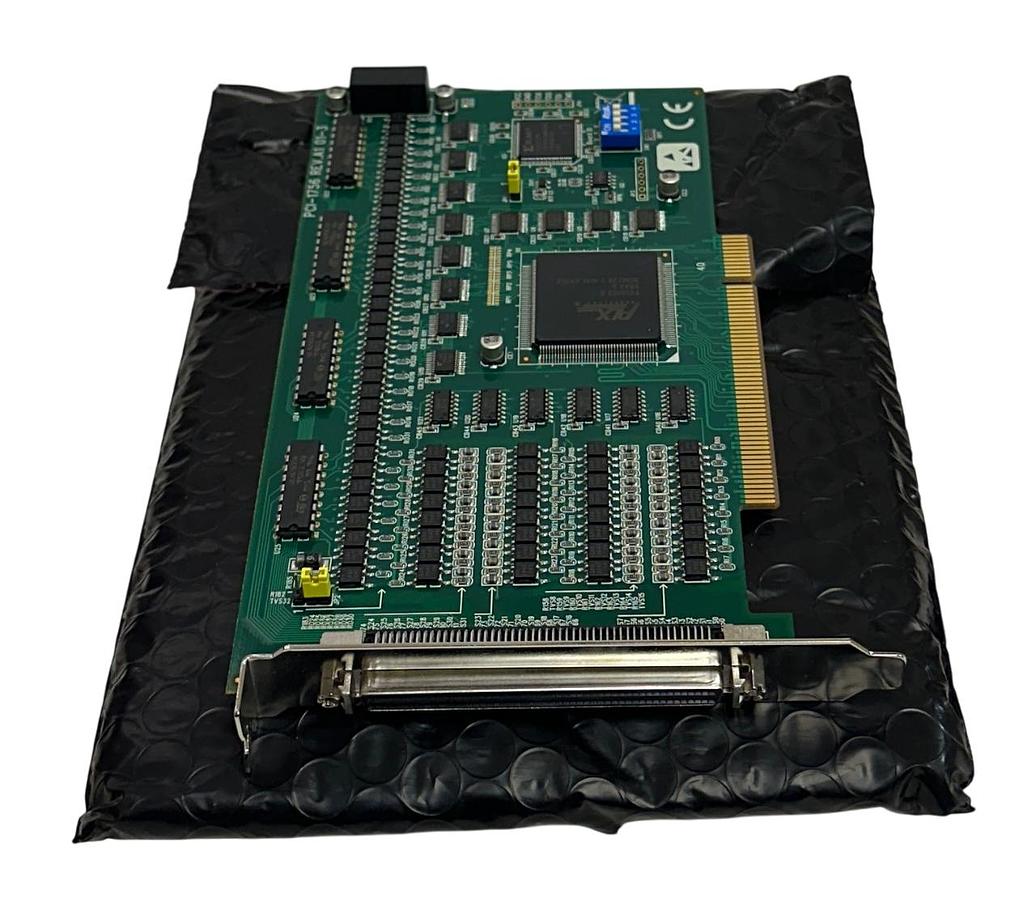 Used ADVANTECH PCI-1756-AE / PCI-1756 ISOLATED DIGITAL I/O CARD 64-CH Rev. A1 NSMP