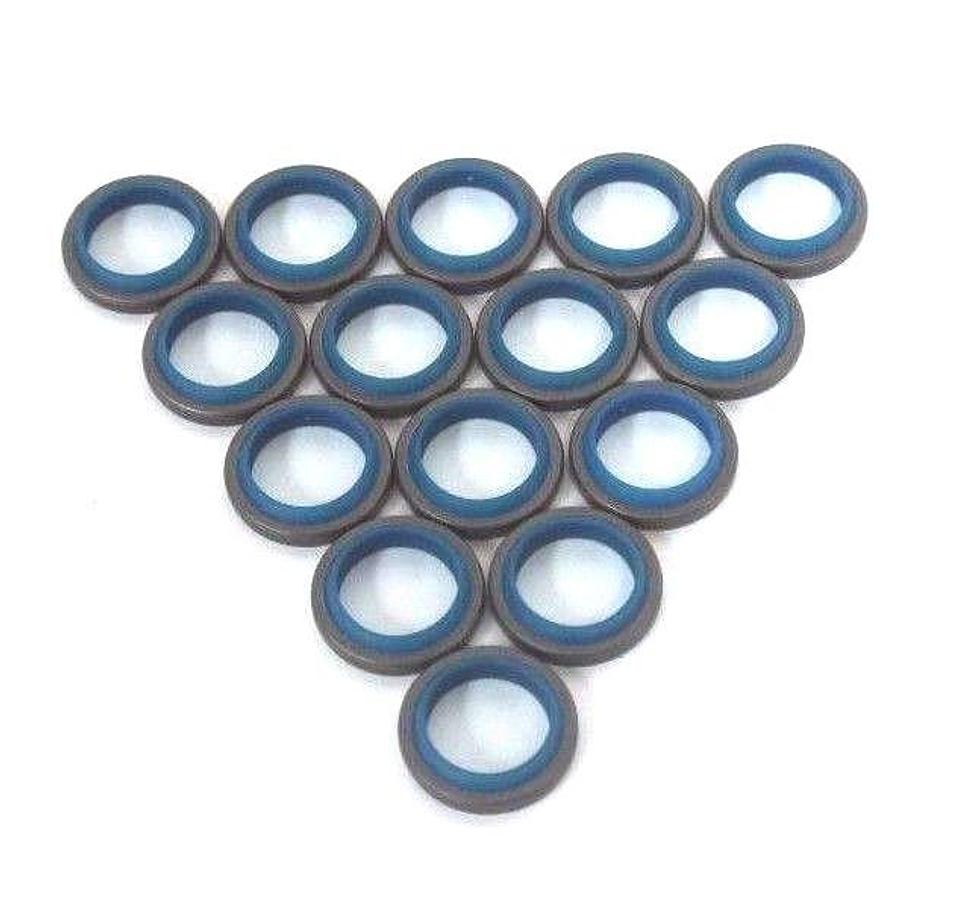 Used LOT OF 15 NEW AUASSE 19-27-4/8 OIL SEALS CFW-1, 192748