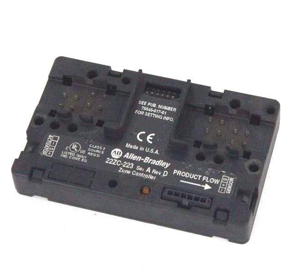 Used ALLEN BRADLEY 22ZC-223 ZONE CONTROLLER SER A, REV D, 75045-017-01