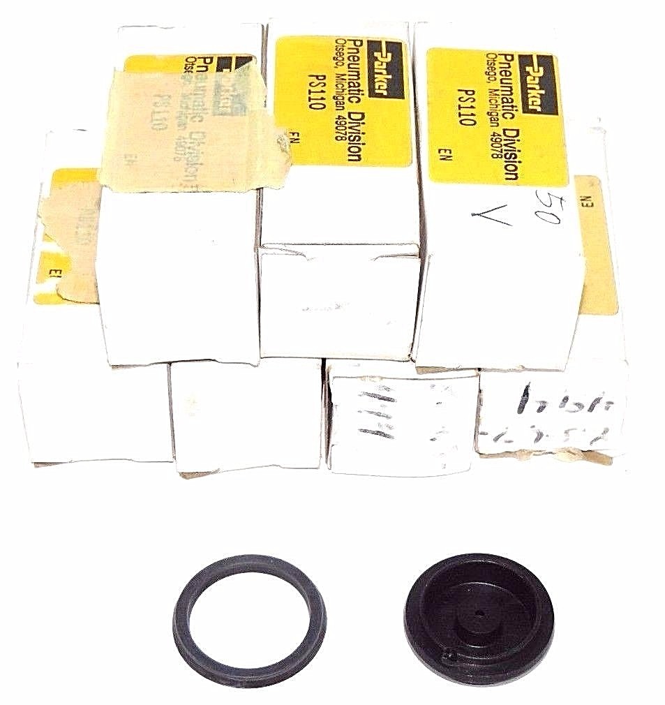 Used LOT OF 7 PARKER PS110 RELIEVING PISTON REPAIR KITS