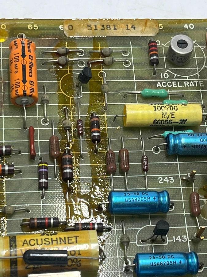 Used RELIANCE ELECTRIC 0-51381-14 FlexPak 3000 DC Drive Control Board  05138114