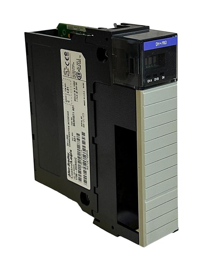 Used ALLEN BRADLEY 1756-DHRIO /C ControlLogix DH+/RIO COMMUNICATION MODULE 1756DHRIO
