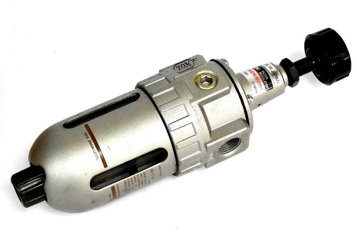 Used NEW SMC NAW211-N03 RELIEVING FILTER REGULATOR 150 PSI, NAW211N03