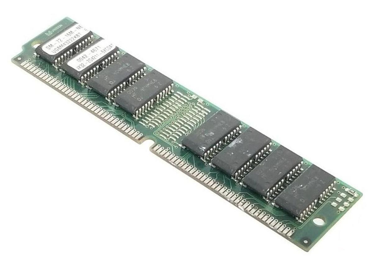 Used ADVANTECH SM-72-16M-NE MEMORY BOARD 16MB 72PIN SM7216MNE
