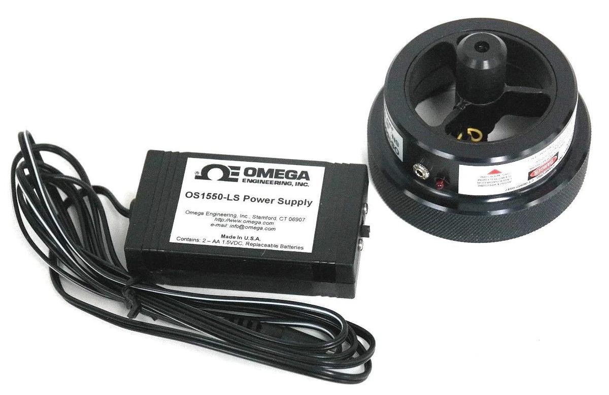 Used NIB OMEGA OS1550-LS INFRARED TEMPERATURE TRANSMITTER LASER SIGHT OS1550LS