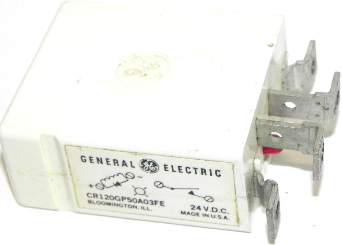 Used GENERAL ELECTRIC CR120GP50A03FE RELAY
