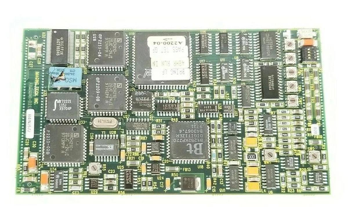 Used IMAGING TECH INC. AM-VS R-B2L1 CONTROL BOARD PMC B4/N2572 AM-VS R-B2 (DAMAGED)