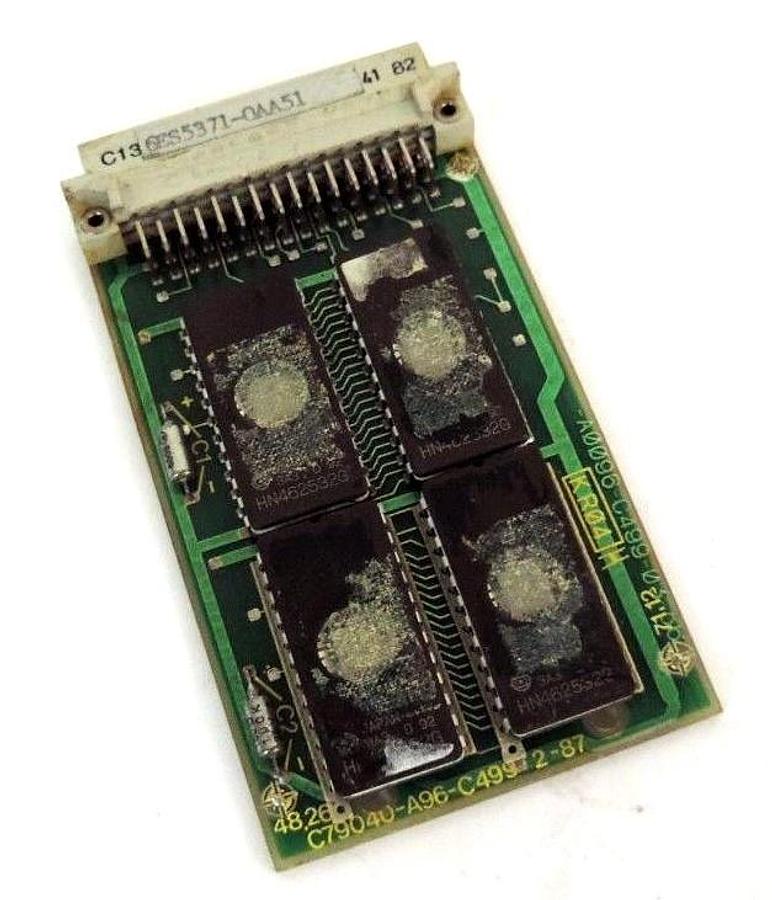 Used SIEMENS 6ES5371-0AA51 MAP CARD MODULE 6ES53710AA51