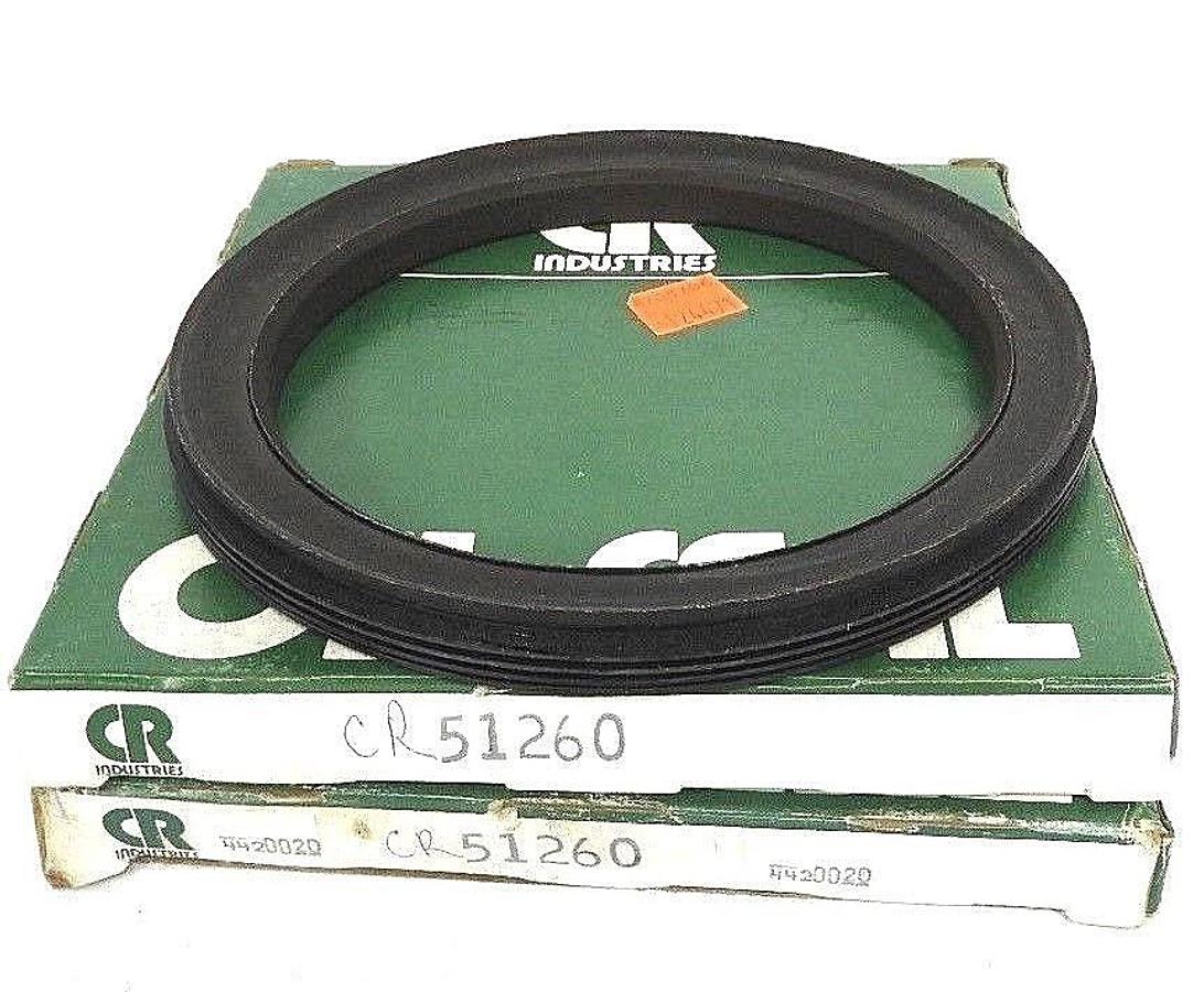 Used LOT OF 2 NIB CHICAGO RAWHIDE 51260 OIL SEALS 80MM X 125MM X 13