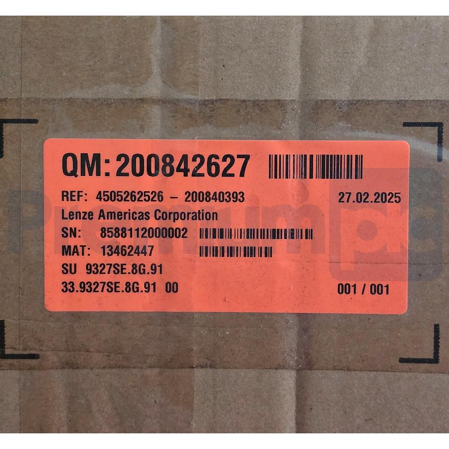 Used Lenze EVS9327-ES 9300 Series Servo Inverter Drive 3Ph 480V 30.4A 13462447 NEW