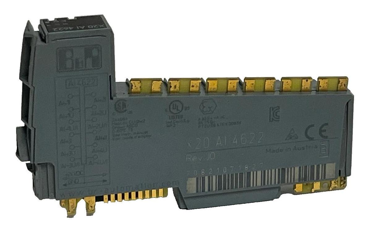 B&R Automation X20AI4622 Analog Input Module - 4 Inputs, 13-bit, X20 System