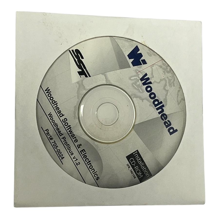 Used Woodhead SST-PB3-PCU PROFIBUS Interface Card Rev: 1.3.3 + CD-ROM V1.2