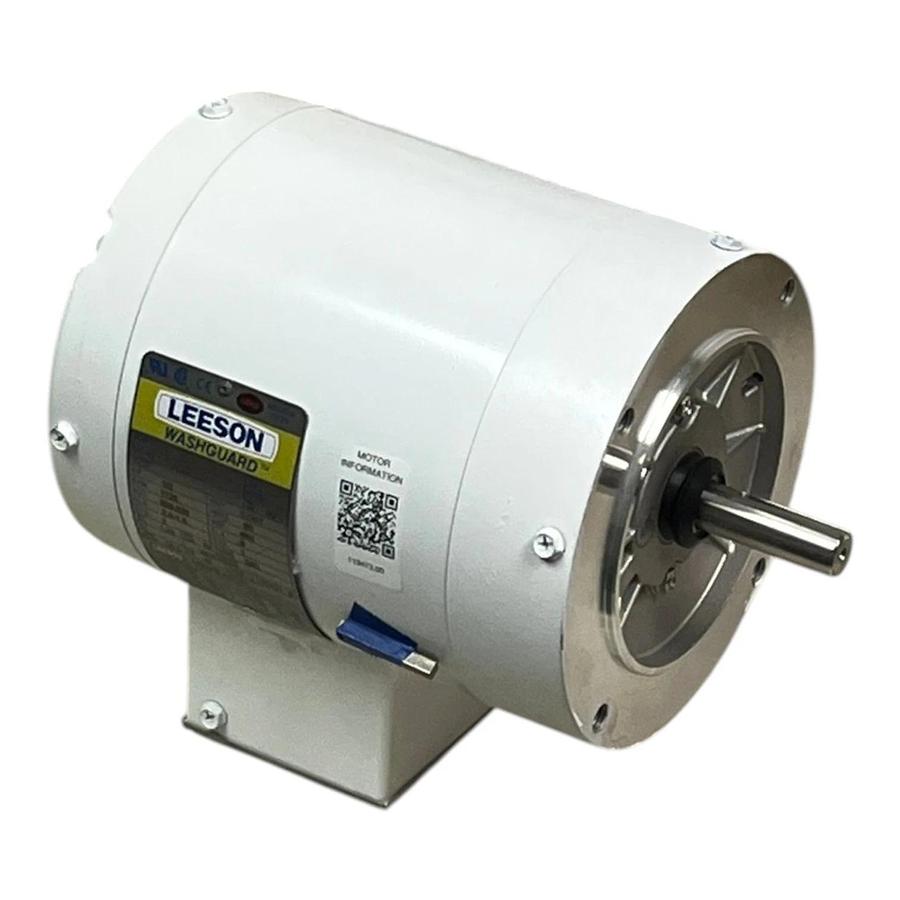 Leeson Washguard 1/2 HP Electric Motor 113473.00 Model C6T17VC4H New Surplus