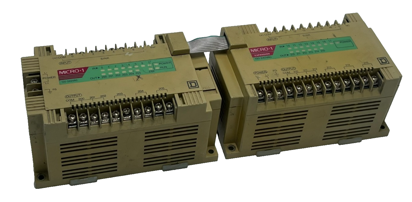 Used (2) SCHNEIDER 8003-CP-32 Processor Module CPU Quantum PLC 800 Series 140CPU11300
