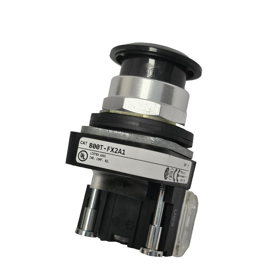 NEW ALLEN BRADLEY 800T-FX2A1 PUSHBUTTON 800TFX2A1 MUSHROOM HEAD PUSH-PULL NSNP
