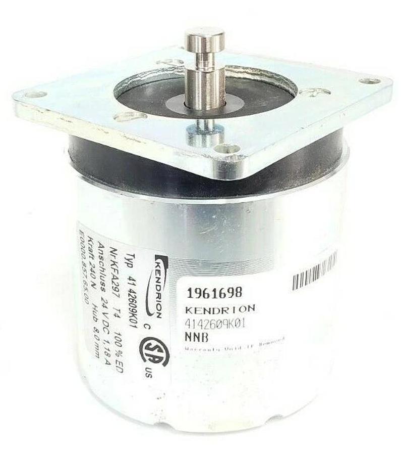 Used NIB KENDRION 41-42609K01 SOLENOID ACTUATOR KFA297 24VDC 1,18A E0000.857.65.00