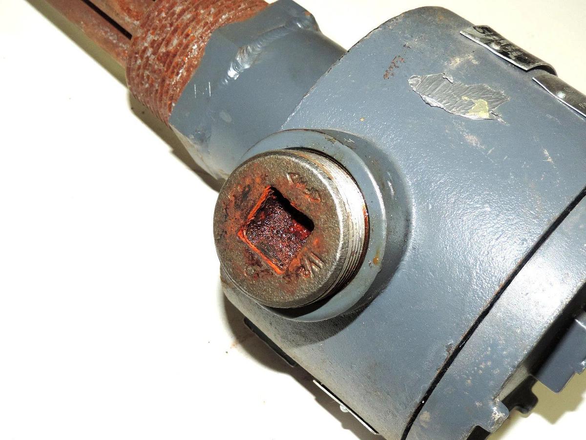Used CHROMALOX ARMTO-3155E2T2VWXX IMMERSION HEATER, 160V, 3YPH, 1.5KW