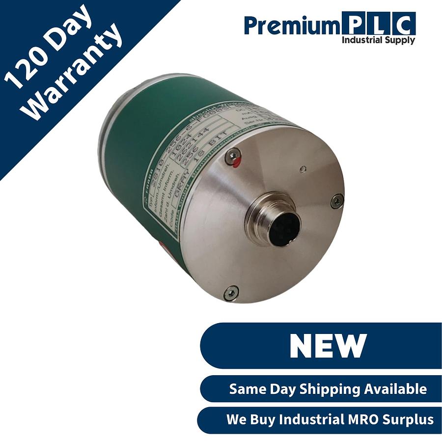 Used FRABA 2810-256-6-FG00SL00BG Rotary Encoder | 18-Bit Gray Code | 15-24V 160mA NEW