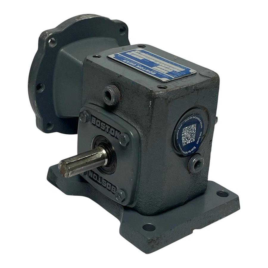 Boston Gear F710B-40K-B4-H1 700 Series Worm Gear Speed Reducer 40:1