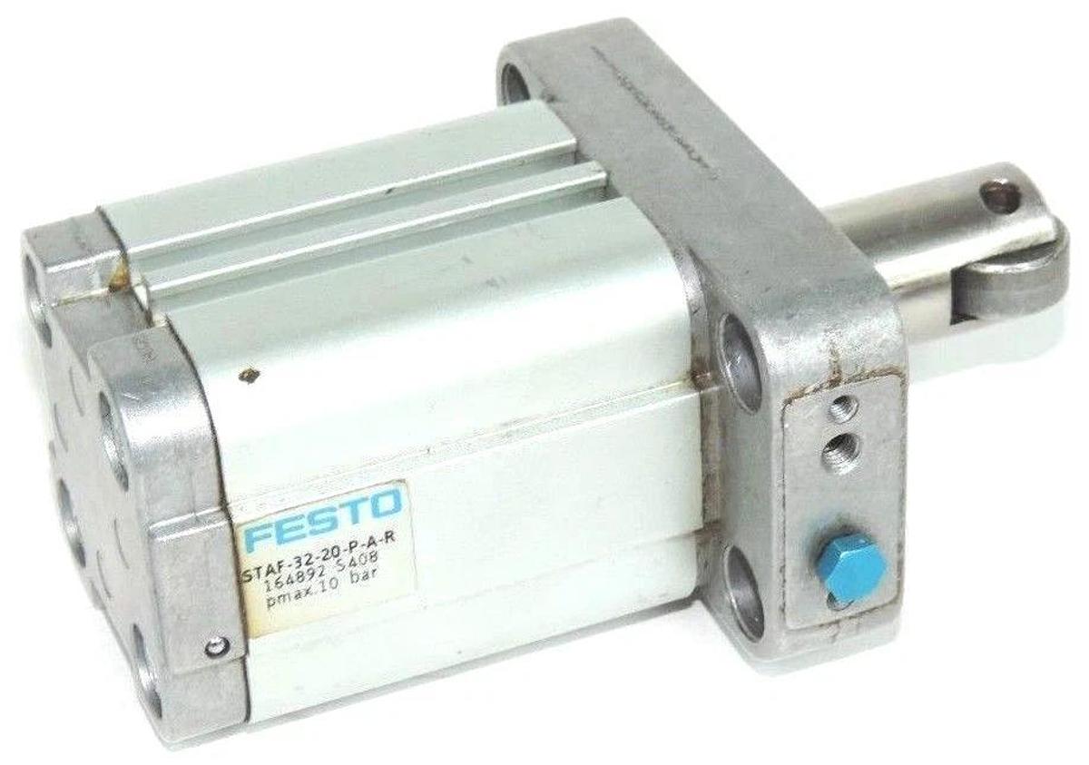 Used FESTO ELECTRIC STAF-32-20-P-A-R AIR CYLINDER STOPPER STAF3220PAR