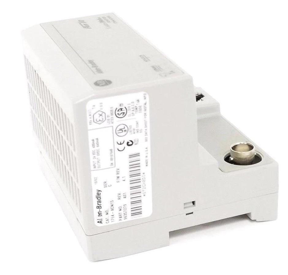 Used ALLEN BRADLEY 1794-ACN15 FLEX I/O CONTROLNET ADAPTER SER. C, F/W: 4.1