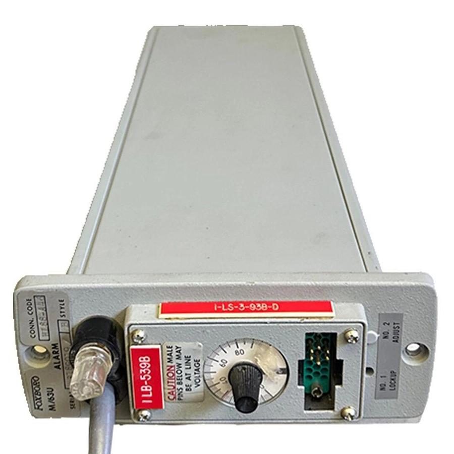 Used FOXBORO 63U-EC-OHAA-F / 63UECOHAAF ALARM MODULE FOR HI-LINE SYSTEM 1LB-539B