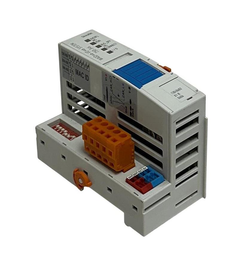 Used WAGO 750-346 / 750346 DeviceNet FIELDBUS COUPLER MODULE I/O SYSTEM 24VDC USNP
