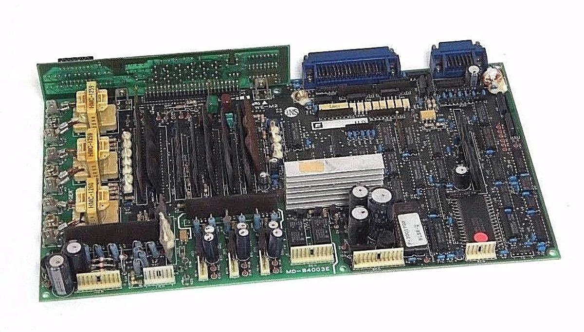 Used RELIANCE ELECTRIC MD-B4003E BOARD BLSR-2 247030025 W/ DSPL-001 WE-M2, MDB4003E