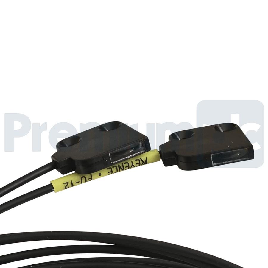 Keyence FU-12 | FU12 Fiber Unit Thrubeam Type Optic Sensor 10x3 mm NSMP