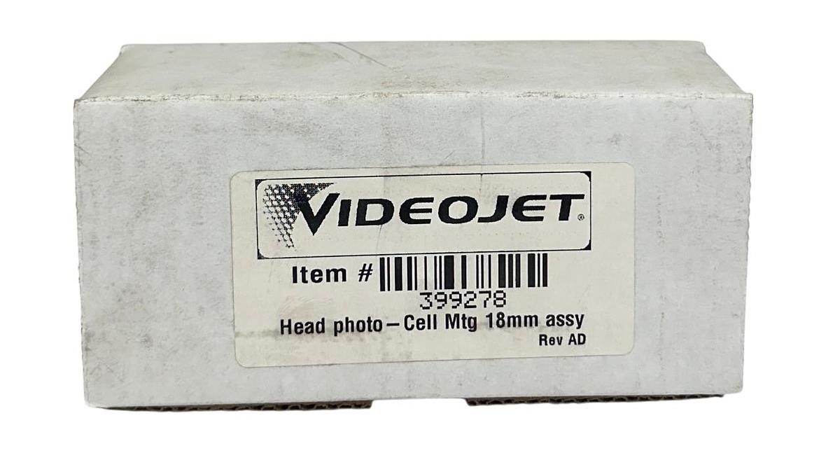 Used VIDEOJET 399278 HEAD PHOTO-CELL MTG 18mm ASSEMBLY MOUNTING HARDWARE NSMP