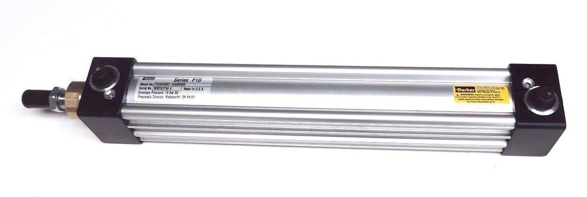 Used NEW PARKER SERIES P1D CYLINDER P1D4G040MC-0240NNNNN, 10 BAR AIR
