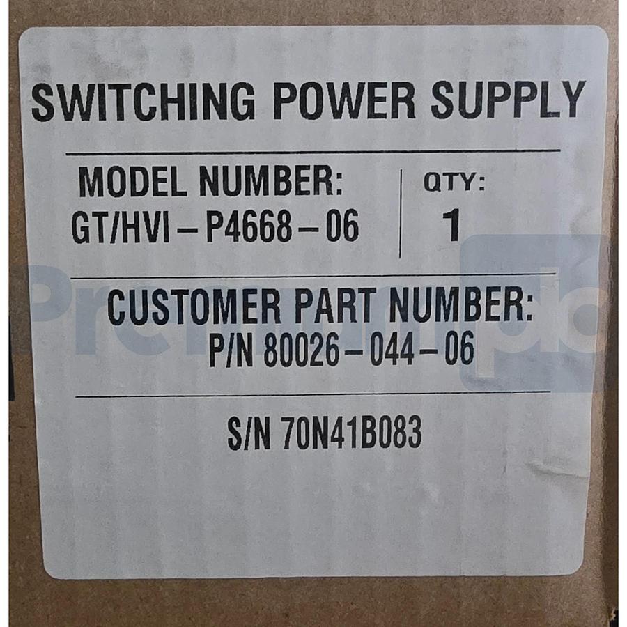 Used Allen Bradley 80026-044-06-R /1 PowerFlex 7000 Power Supply GT/HVI-P4668-06 NSFS