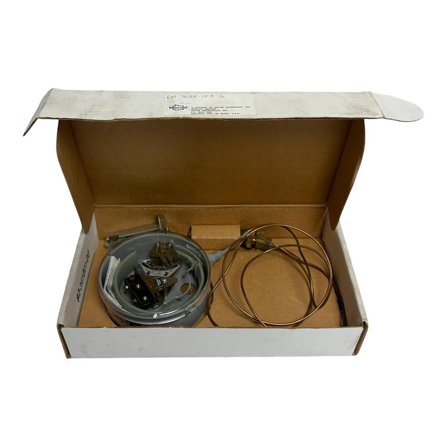Used Mercoid DA-7035-153-6 Industrial Temperature Switch 140-250F New Surplus