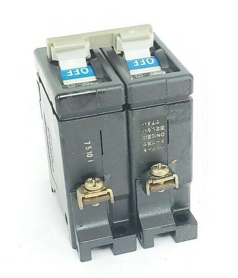 Used FUJI ELECTRIC CP32D-10A CIRCUIT BREAKER 10AMP 250V, CP32D10A
