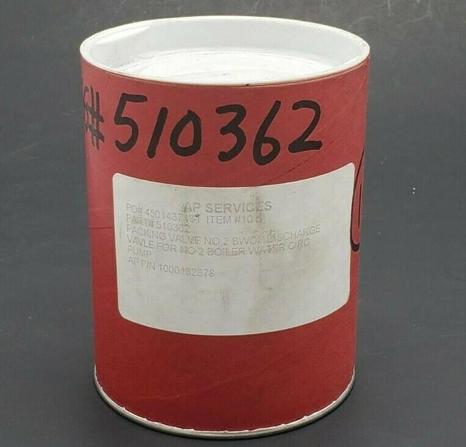 Used NEW AP SERVICES 510362 MECHANICAL PACKING SET 1000132878 FOR NO. 2 BWCP VALVE