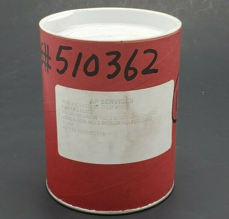 Used NEW AP SERVICES 510362 MECHANICAL PACKING SET 1000132878 FOR NO. 2 BWCP VALVE